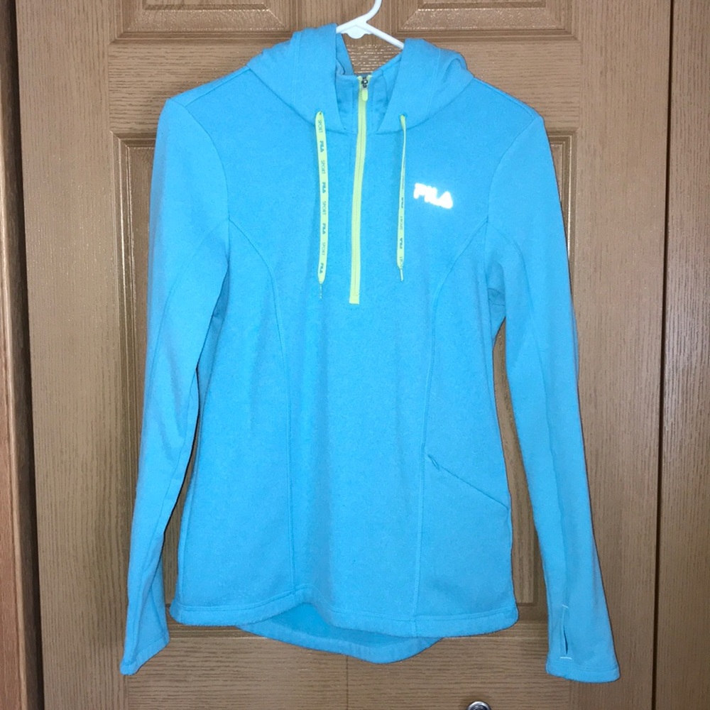 FILA Hooded/Collard Sport Sweatshirt